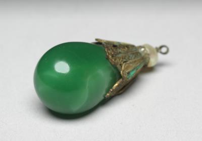 图片[3]-Green glass pendant.-China Archive